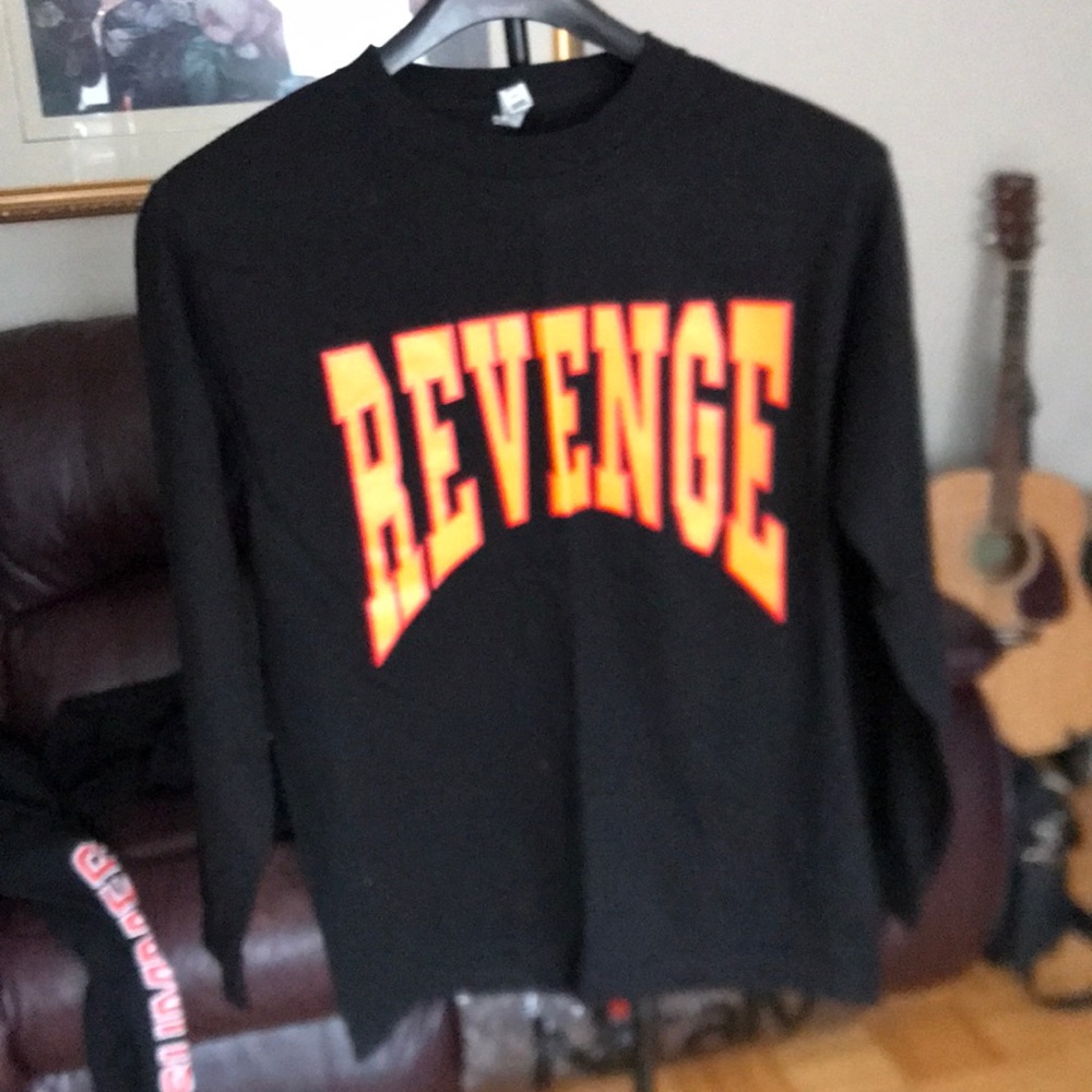 OVO LONG SLEEVE BLACK T-SHIRT SIZE WOMENS X SMALL